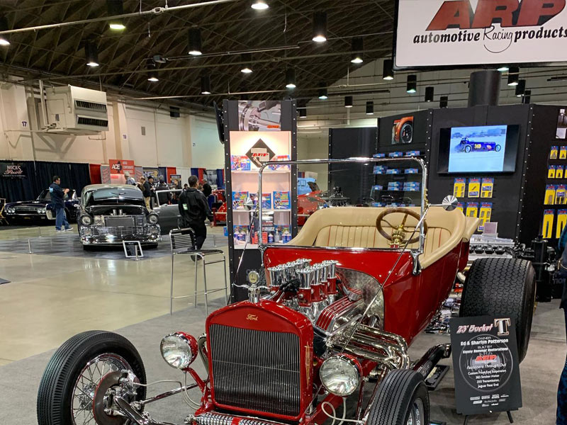 ARP booth at the Grand National Roadster Show