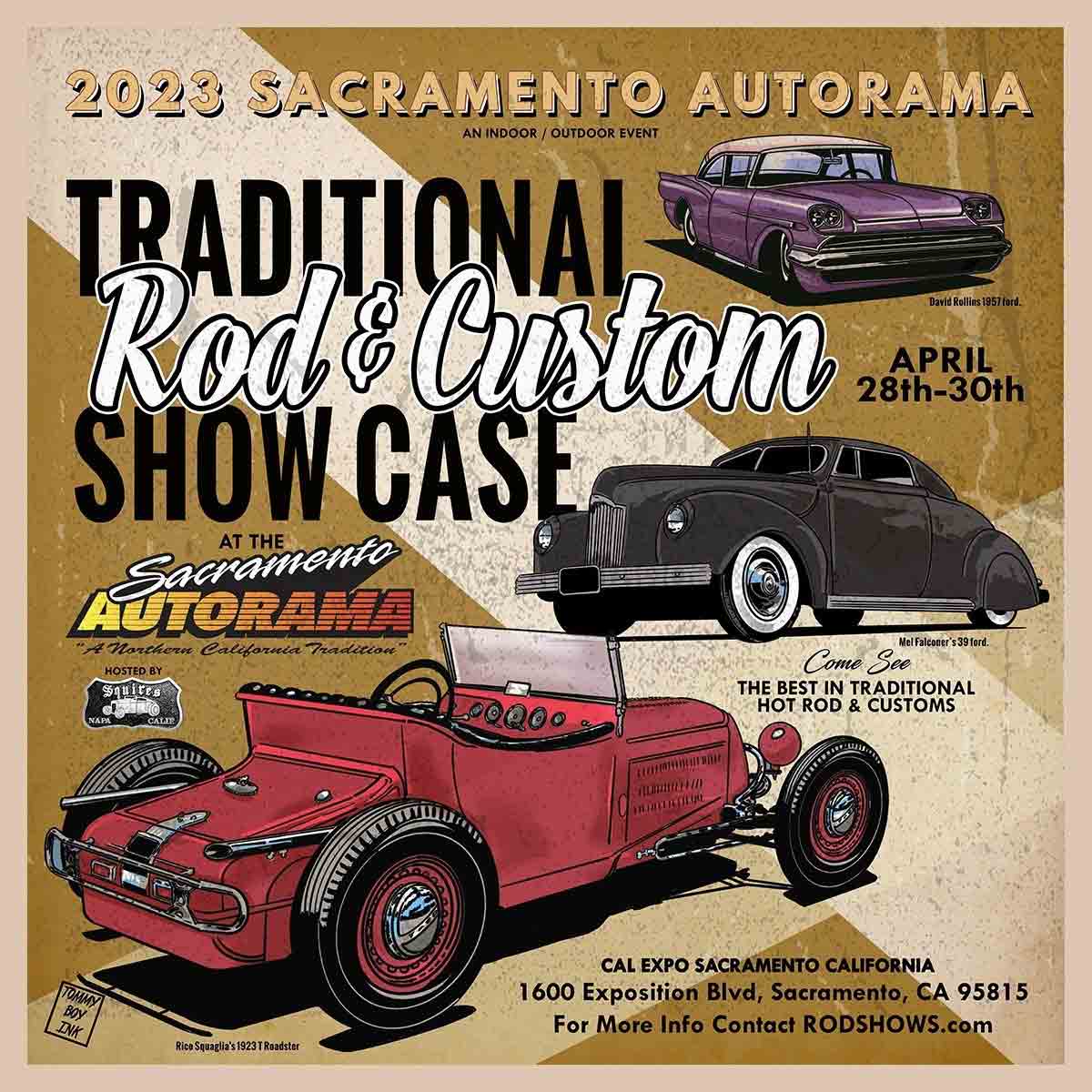 Traditional Rod & Custom Showcase at the Sacramento Autorama