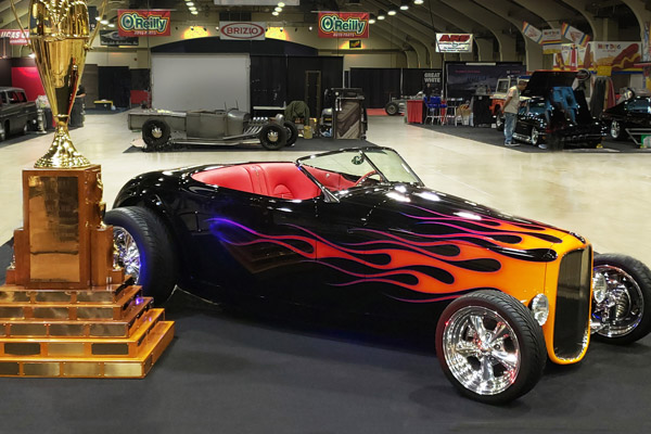 The America's Most Beautiful Roadster winner at the Grand National Roadster Show in 2020